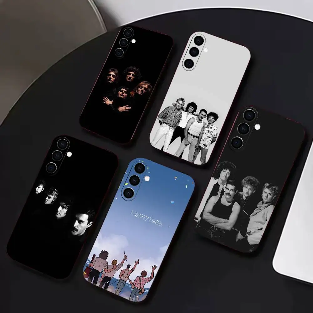 Bohemian Rhapsody  Phone Case Black Soft Silicone TPU For Samsung A72,A51,A70,A71,A53,A52,A73