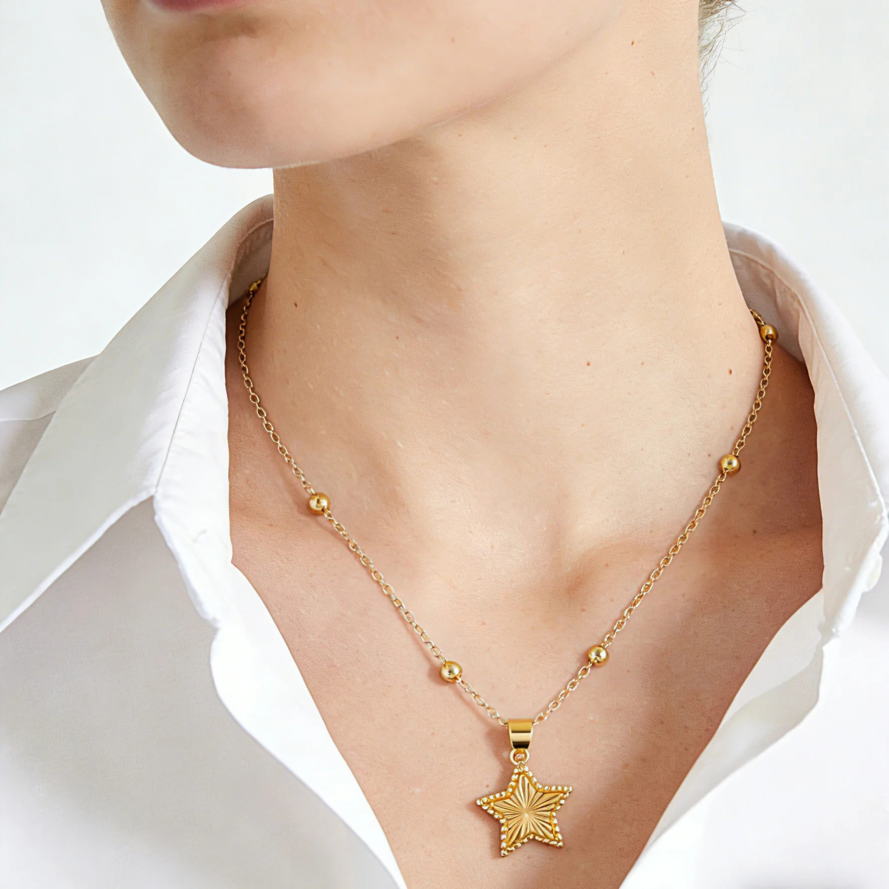 Romantisches 2-teiliges Schmuckset mit Anhänger, Halskette und Ohrringen, perfekt für Frauen, Bräute, Hochzeiten, Geschenke und Mädchen-Geburtstage – Detail 31