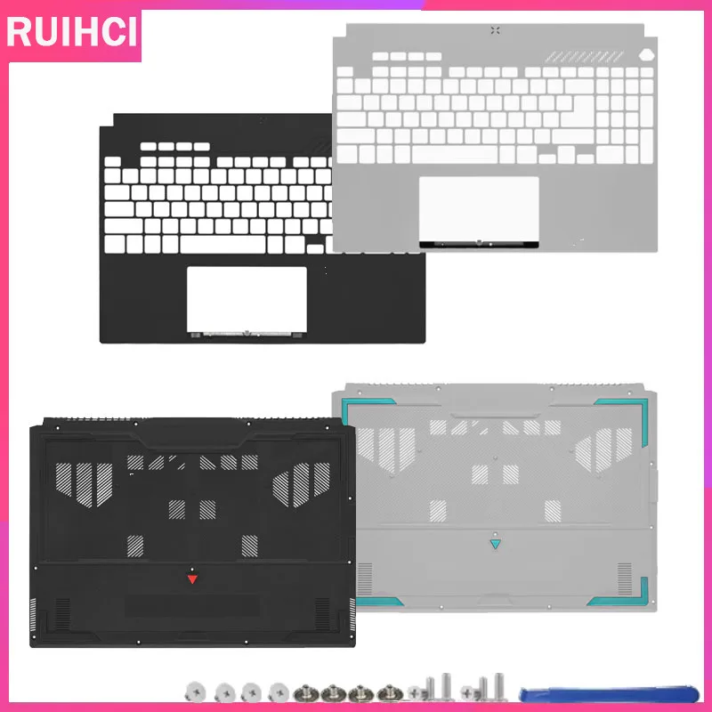 

For TUF Gaming F15 FX507 FA507 FX507Z FA507R NEW Laptop Front C D Shell Palmrest Cover/Bottom Base Case/Bottom Cover