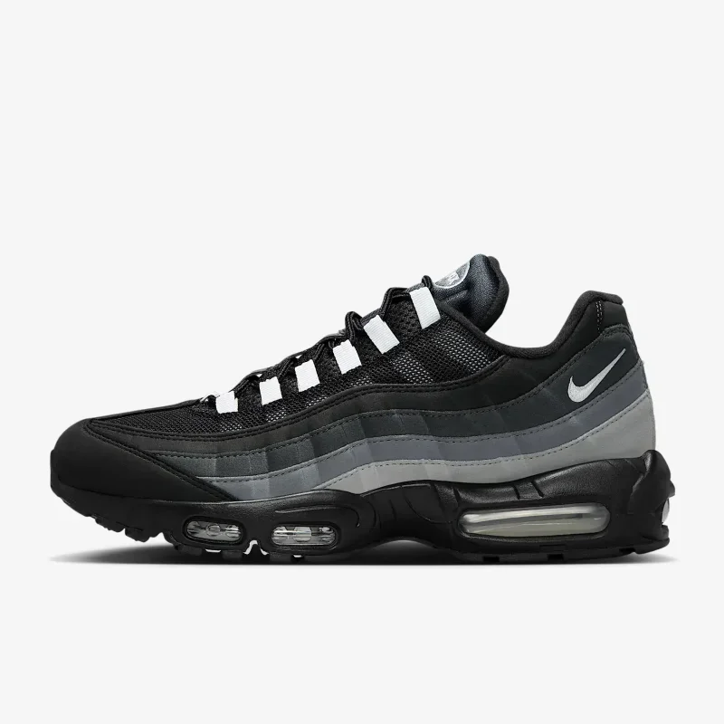 Nike Air Max 95 Grey Gradient Original Nike Retro Sports Casual Running Shoes Air-cushioned Sneakers for Men Women FV4710-003