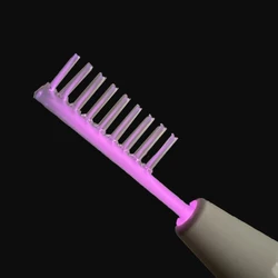 Elettrodo HF sostituire applicatore palmare macchina per la cura dei capelli ad alta frequenza vetro Aron tubo al Neon raggi viola previene la caduta dei capelli