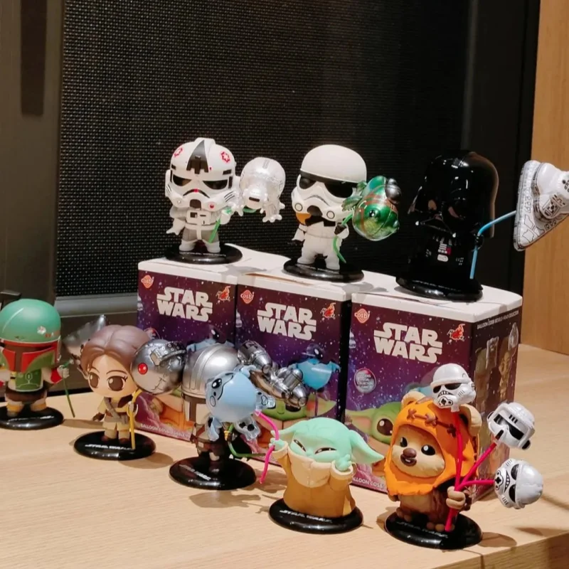 

Original Star Wars Balloon Cosbi Bobble-Head Collection Series Blind Box Mini Figure Collectible Toy Blind Box Kids Gift