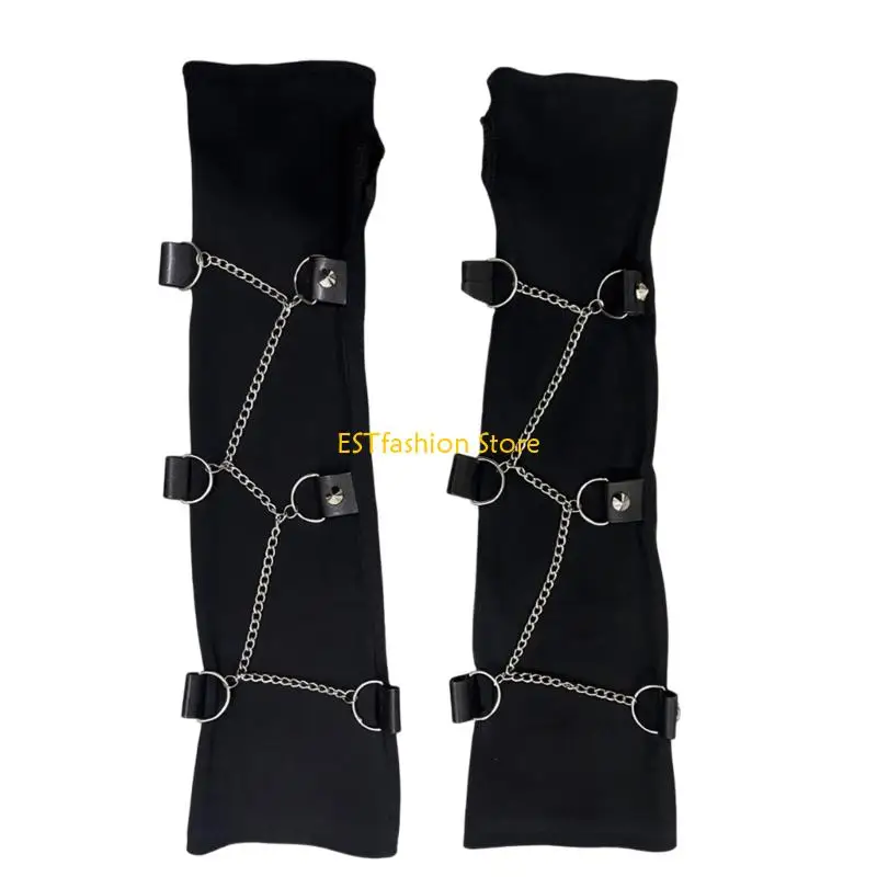 y5gc-–-gants-noirs-elegants-sans-doigts-avec-chaine-en-metal-manches-bras-decoratives-pour-femmes-filles-tenue