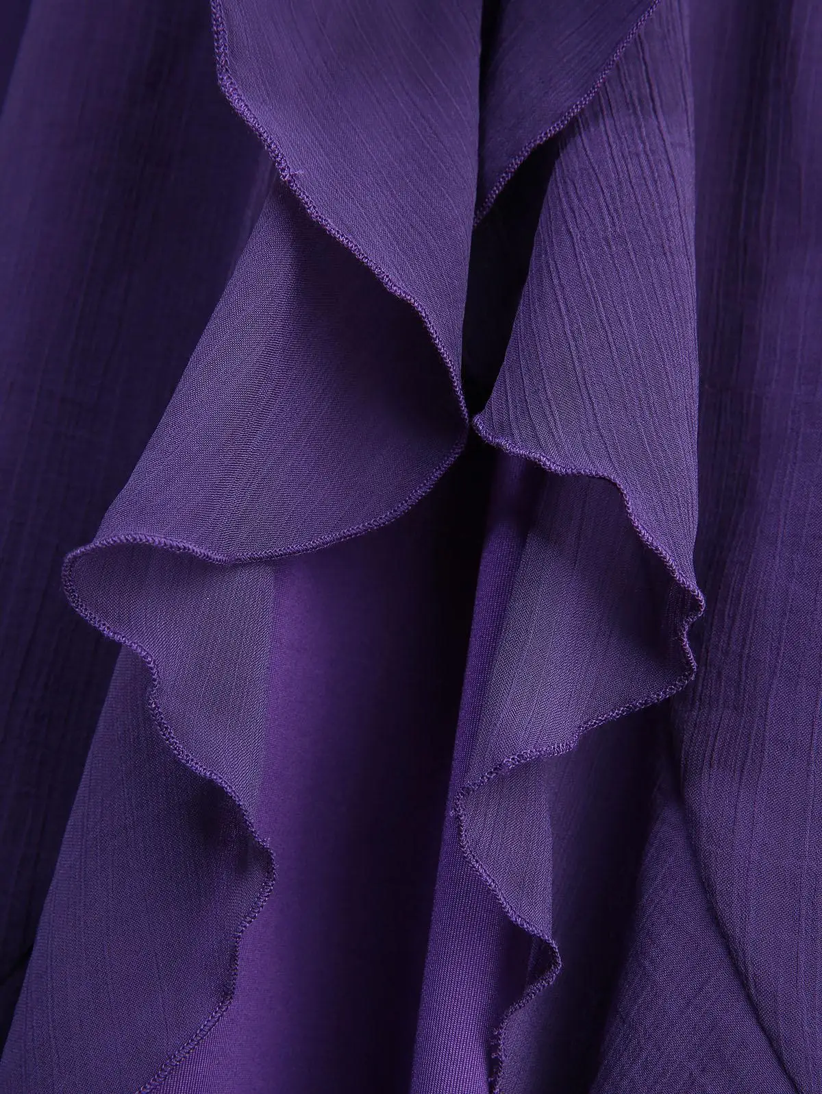 فساتين طويلة للنساء من ROSEGAL مقاس كبير بسحاب متقاطع وحزام من البولي يوريثان وإبزيم شيفون وأكمام مضيئة وكشكشة فستان ماكسي 5XL #5