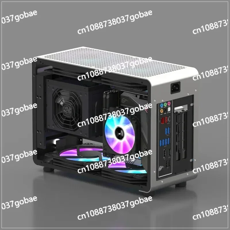 G1-Pro Aluminum Alloy A4 Sfx240 Water-Cooled ITX Transparent Chassis