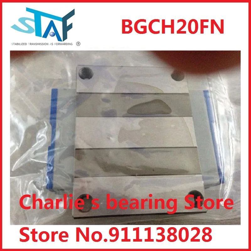 

1pc 100% brand new original genuine STAF linear guide bearing slide BGCH20FN slider