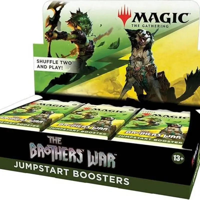 Boîte de rappel Jumpdépensé, Magic: The Gathering The Brothers War, 18 paquets, 360 cartes magiques