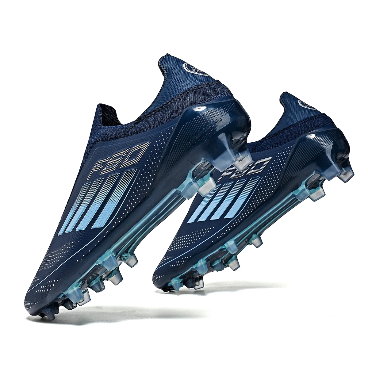 Ademende voetbalschoenen, FG/AG-schoenen met lange stapel voor volwassenen, slijtvaste en antislip indoor-sportschoenen voor buiten