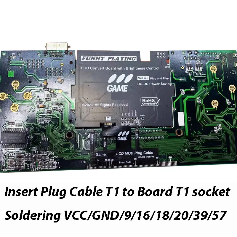 جديد V4.2 شاشة LCD كاملة تناسب مجموعة شاشة متكاملة ل SEGA لعبة والعتاد GG وحدة التحكم V4 IPS قبل مغلفة شاشة LCD الخلفية أطقم