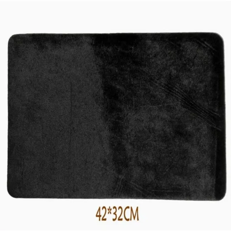 10pcs/lot 42*32cm Black High Quality Professional Magician Card Deck Mat Close Up Magic Tricks Pad for Poker & Coin Props