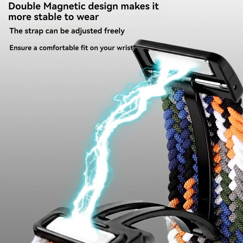 Дизайнерский холщовый браслет для Casio GBD-200/GB D200 SM, нейлоновый ремешок для часов |   Водонепроницаемый сменный аксессуар для спортивного браслета