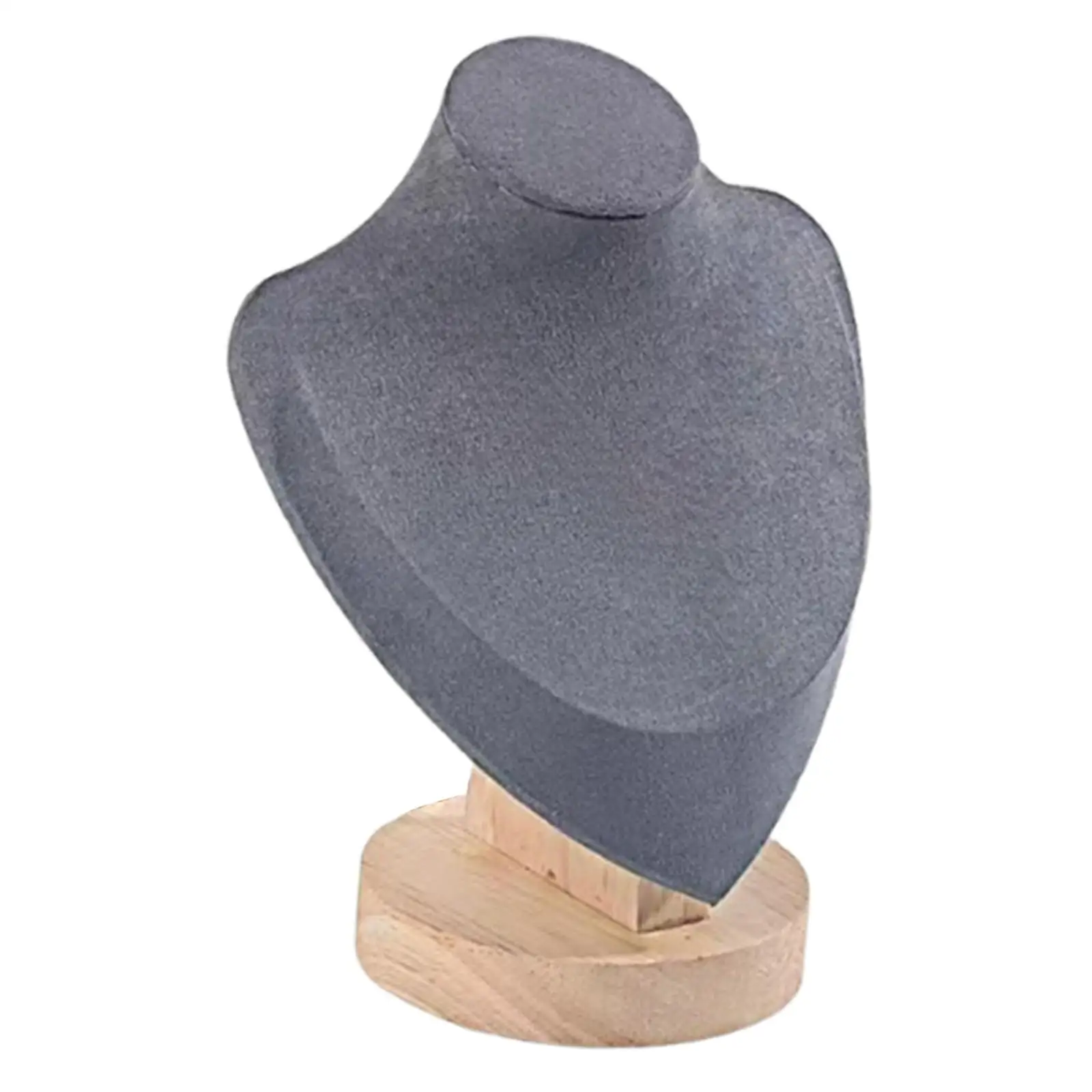 Jewelry Bust Necklaces Decor Necklace Pendant Display Stand for Exhibition Trade Show Retail Store Countertop Personal Vanity - view 2