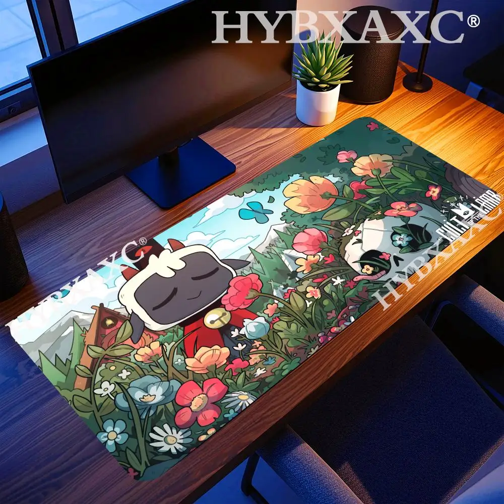 

HYBXAXC C-Cult Of The L-Lamb Game Mousepad Cute Durable Rubber Mouse Mat Pad Size For Game Keyboard Pad