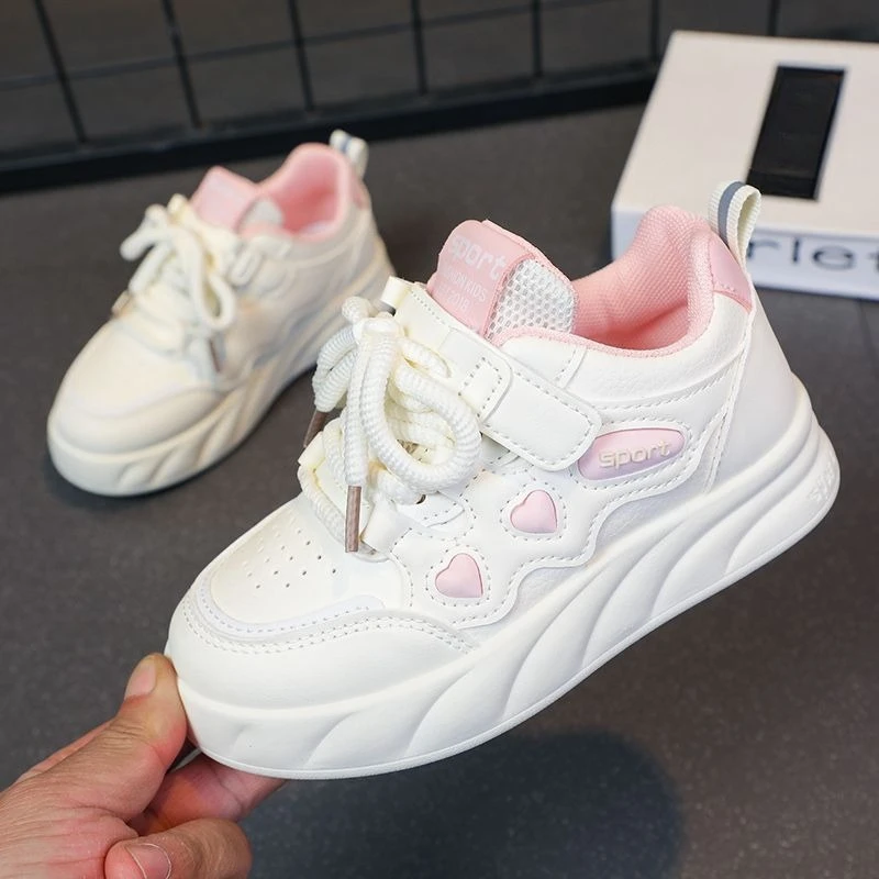 

2026 Spring Autumn Kids Casual Sneakers Comfortable Fashion Versatile Sports Non Slip Girls Skate Shoes​