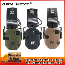 Electronic Shooting earmuffs Tactical headset Ear Protection Anti-noise Ear muff for Hunting Ear Defender Sound Amplification