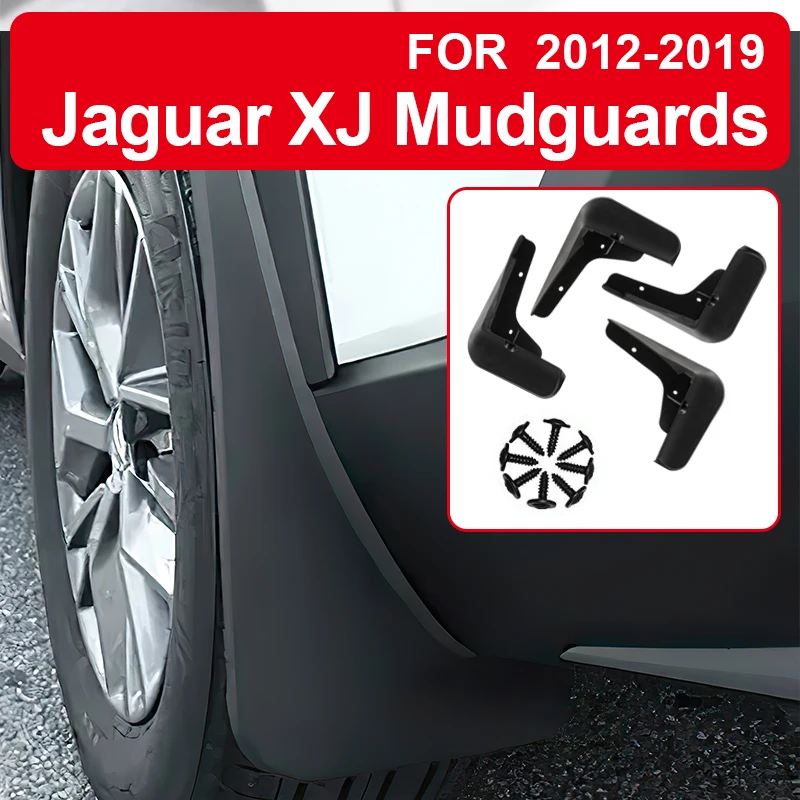 Soft Mud For Jaguar XJ XE XEL  2012-2023 Accessories TPE Mudguards Original Design Fender Anti-Snow Anti-Sand Guard Protector