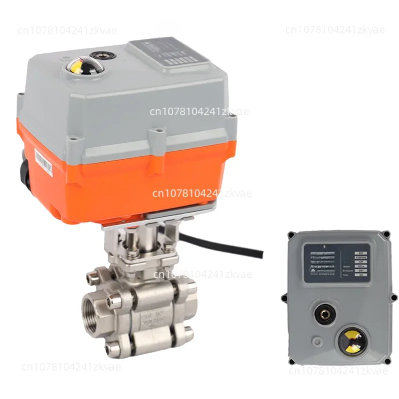 RS485 Valve  Electric Water Treatment Control Motor Operated Actuator Ball Valve