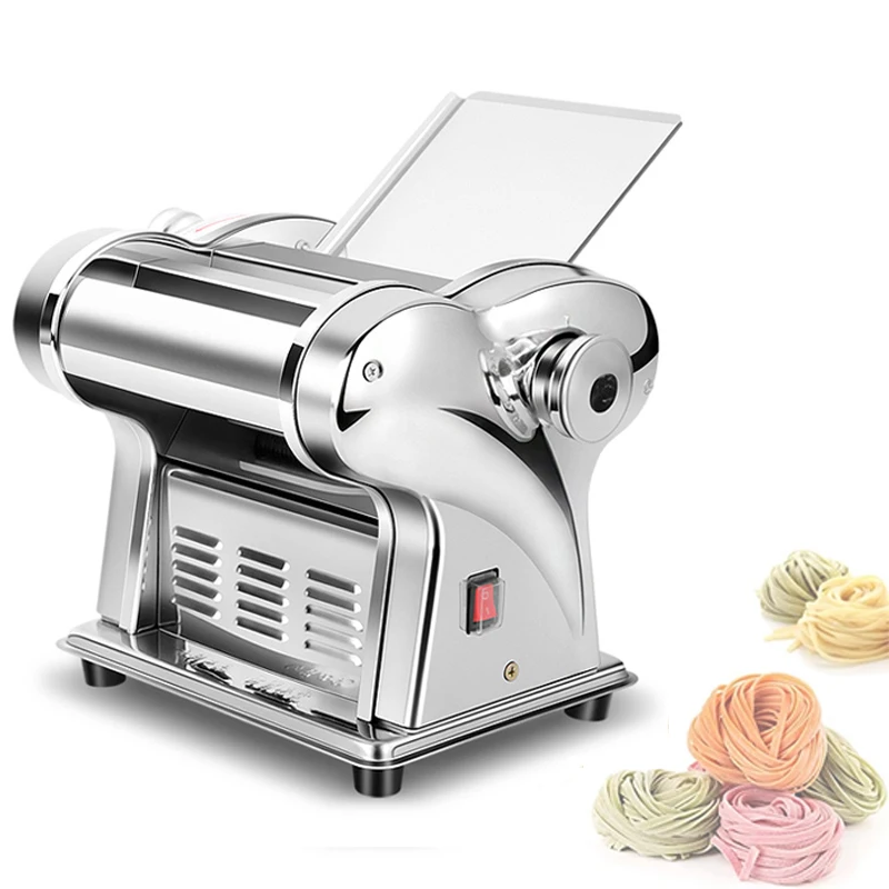 

Electric Noodles Machine Automatic Stainless Steel Dumpling Skin Dough Pressing Machine