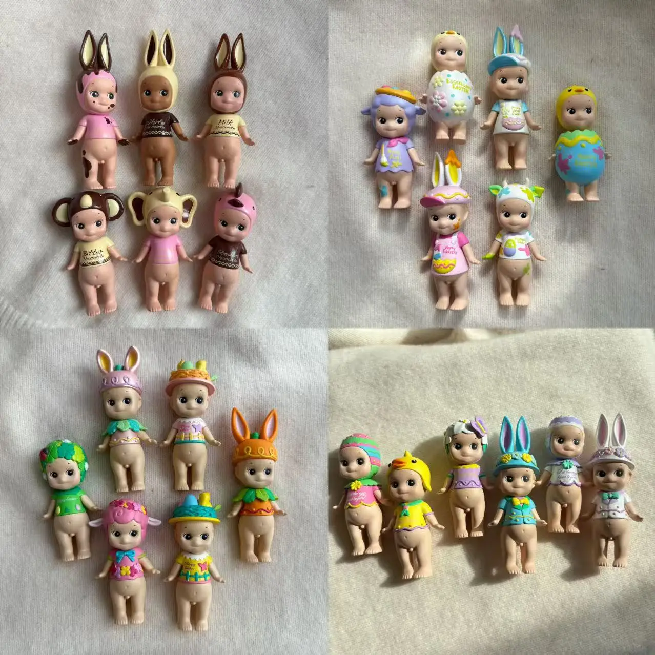 

Мини-фигурки Sonny Angel, пасхальная серия, лимитированная серия, продаются в наборах, без коробки и пакета, "слепой бокс" (бокс-сюрприз)