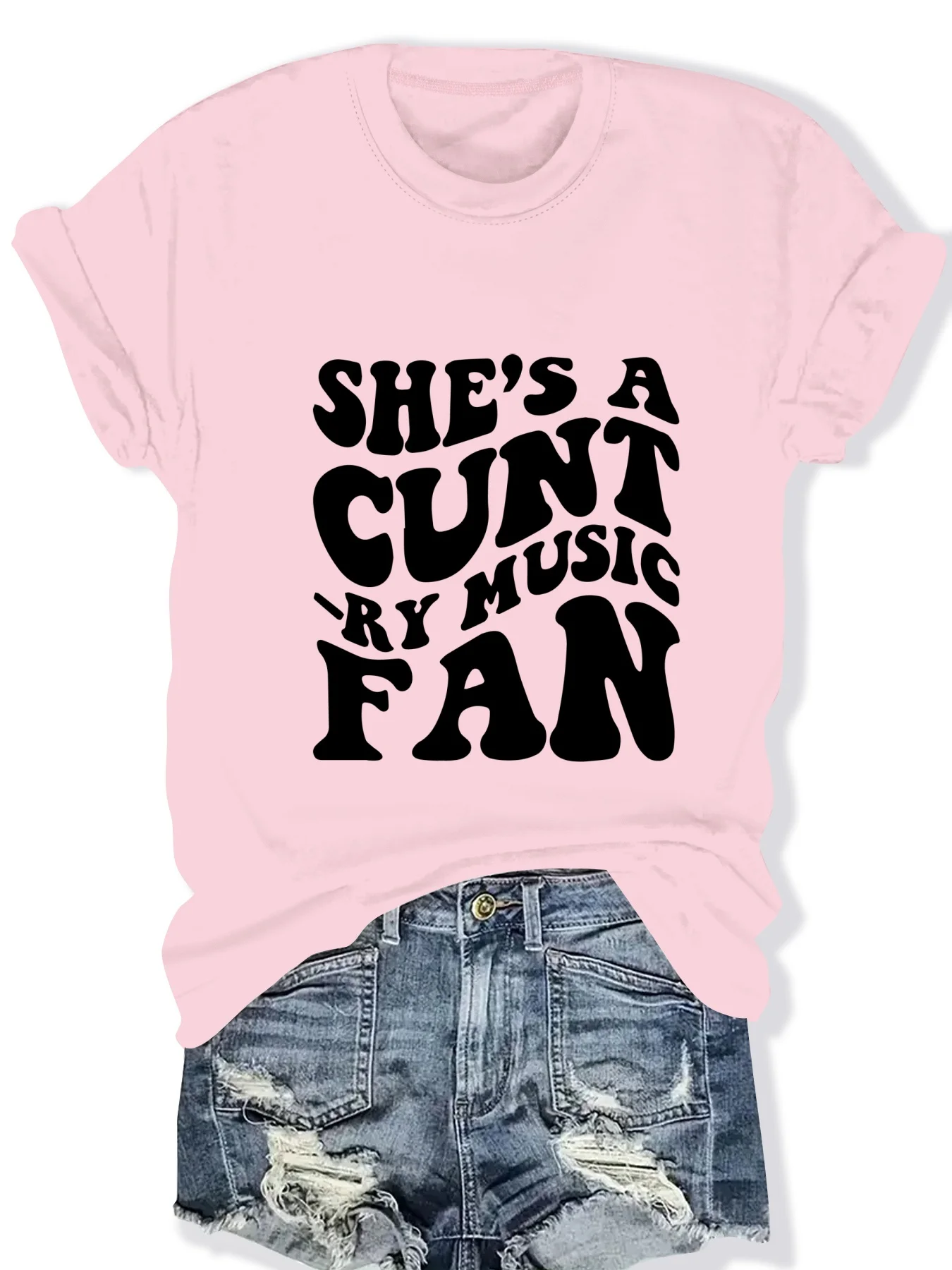 

Модная женская футболка с круглым вырезом и коротким рукавом, с принтом в виде букв, повседневная, удобная, женский топ