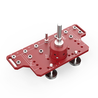 Shelf Pin Jig Hinge Jig 35mm Hole Opener Self-contained Clamping All Metal Shelf Pin Drilling Jig Woodworking Tool by ENJOYWOOD
