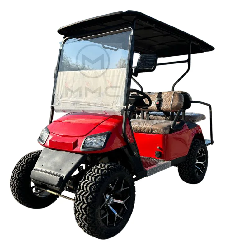 Best New 4 Wheel Lithium Battery Electric Hunting Golf Car Mini Electric Vehicle 4 Seater Passenger Electric Golf Buggy Cart