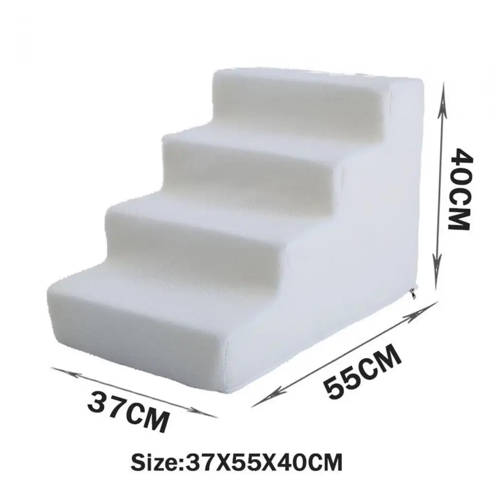 Dog Steps Non Slip High Density Pet Steps Ladder Pet Stairs Balanced Pet Steps for Couch Small Dogs and Cats Car High Beds Sofa