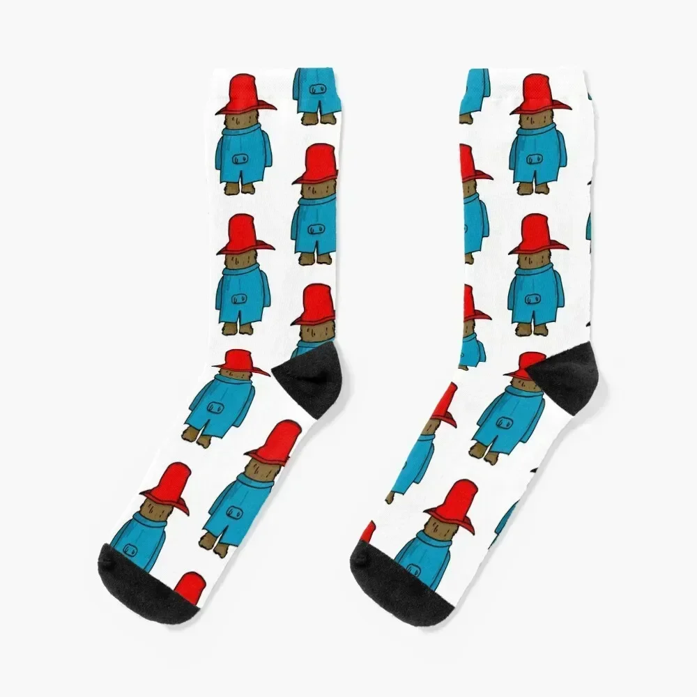 

Bear in Hat (from behind) Socks golf Rugby cycling ankle Boy Socks Women's