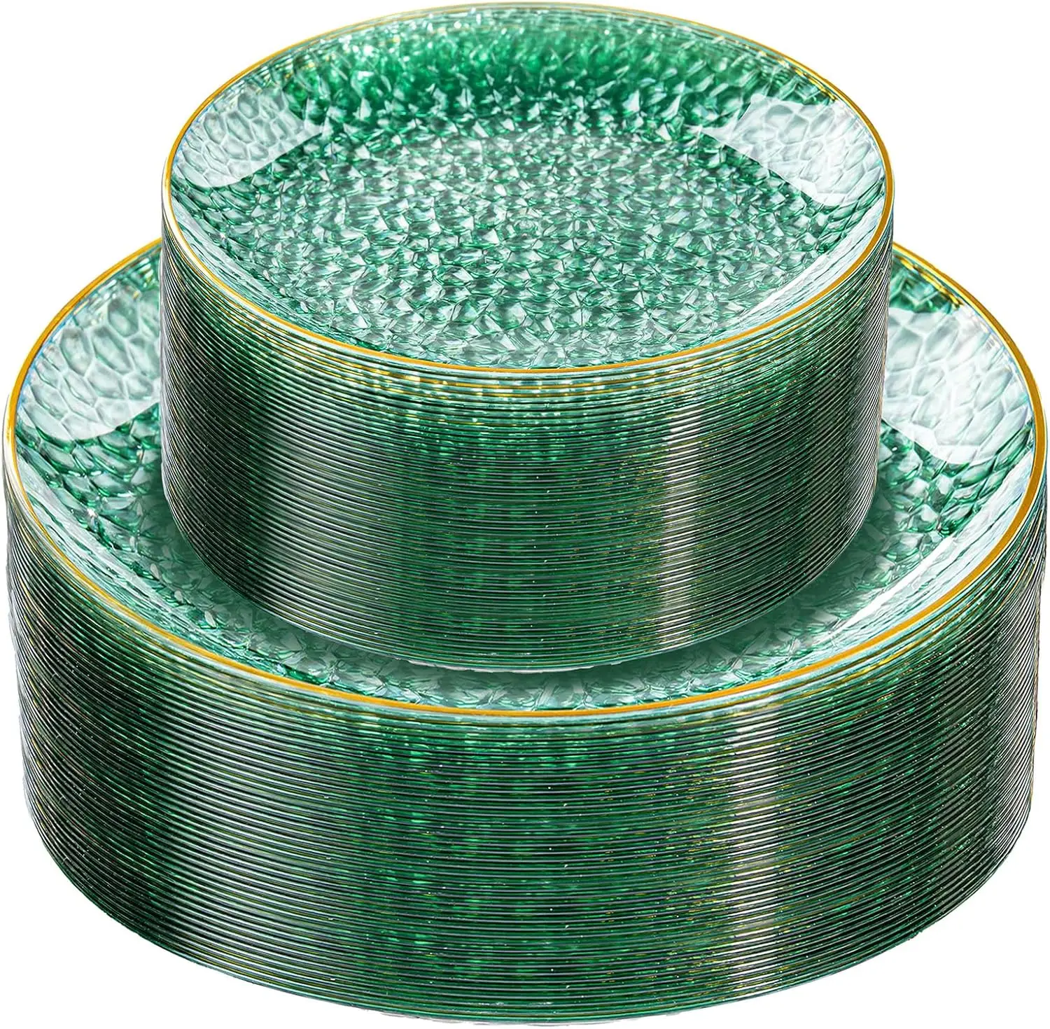 60 Green Plastic Pl…