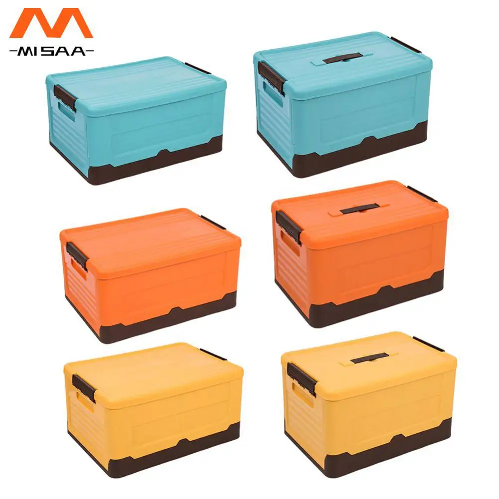 อเนกประสงค์ประหยัดพื้นที่พับเก็บได้ใช้งานง่ายทนทานคุณภาพสูงทนทานกล่องเก็บสินค้าอุปกรณ์ตั้งแคมป์ในหอพักสะดวก