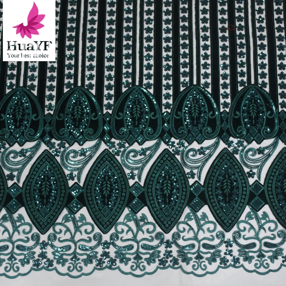 Highest Quality Original Korea Velvet Lace African Guipure Cord Suede Fabric Modern Traditional Events Celebrants Flannel Dress
