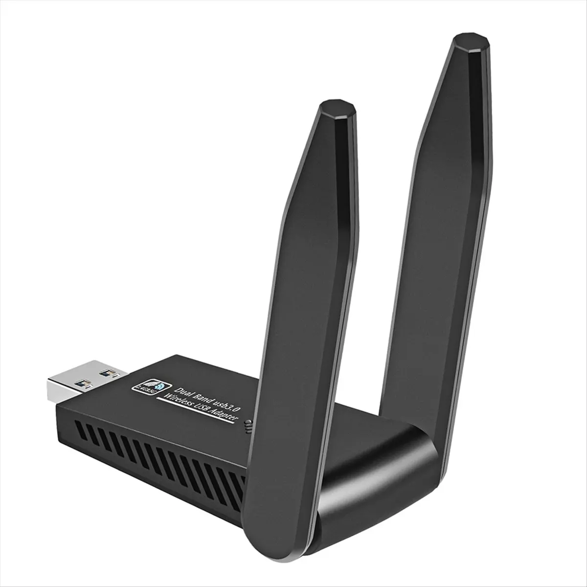 Nices 1300Mbps USB 3.0 WiFi Adapter Wireless USB Dongle Dual Band 2.4Ghz 5Ghz with Dual Antennas for Win10/11