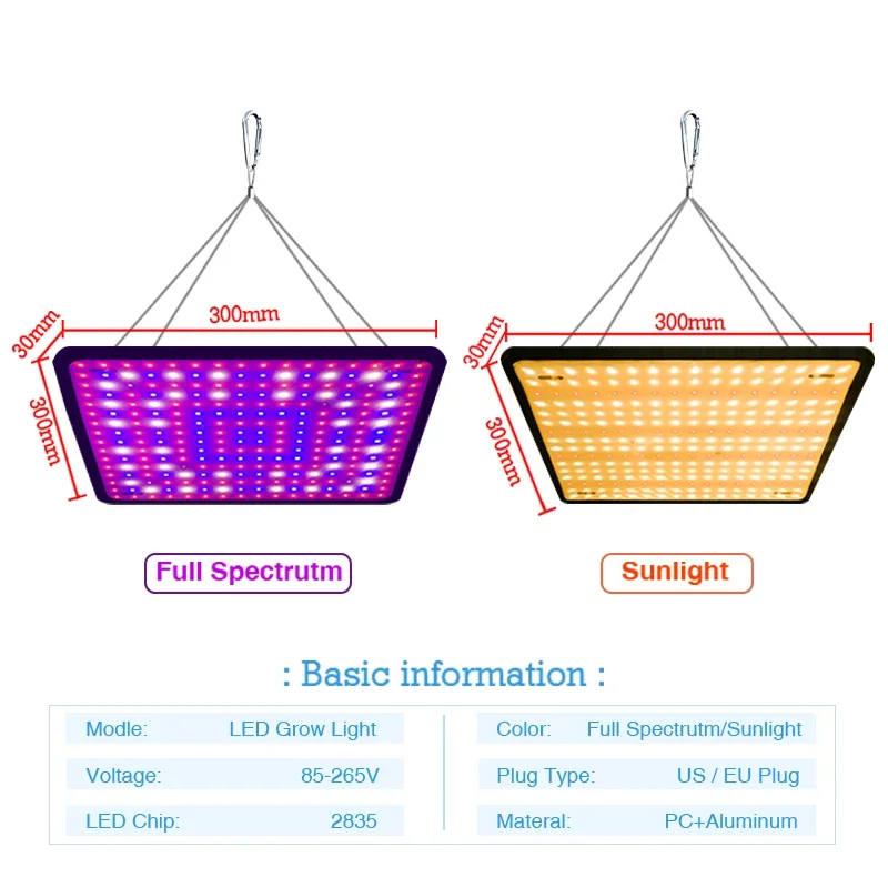 Full Spectrum LED Light 1000WSC IR UV Led Plant Lamp Quantum Board Phytolamp Plants Growing Lights Board for Veg Flower Blooms