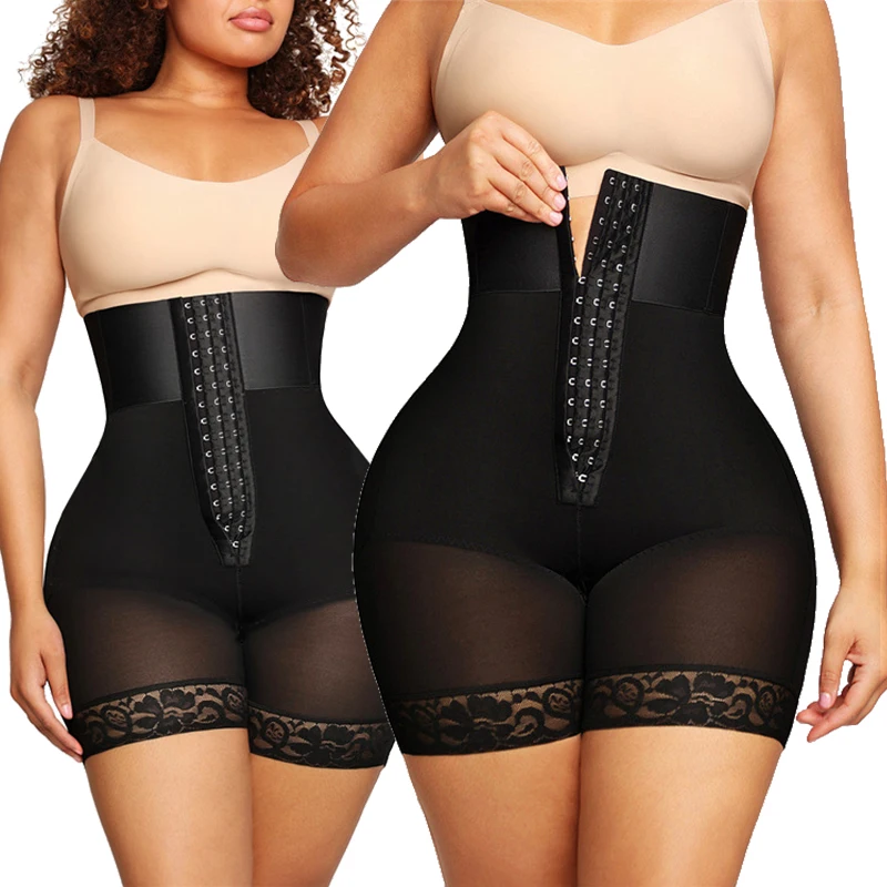 

High Waist Shaper Panties Hip Buttock Lifter Belly Control Shorts Sexy Lace Shapewear Slimming Girdles Women Intimate Underwear