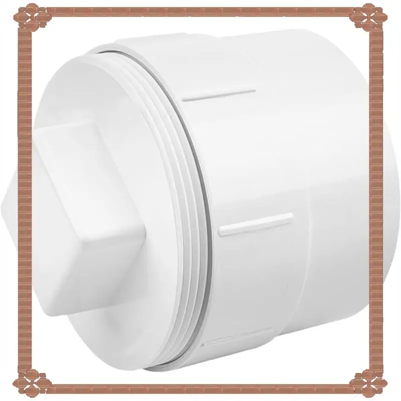 

24-часовой фитинг для доставки труб, 3-дюймовый адаптер для очистки канализации из ПВХ с заглушкой, крышка для очистки канализации DWV для наружного сада, автодомов