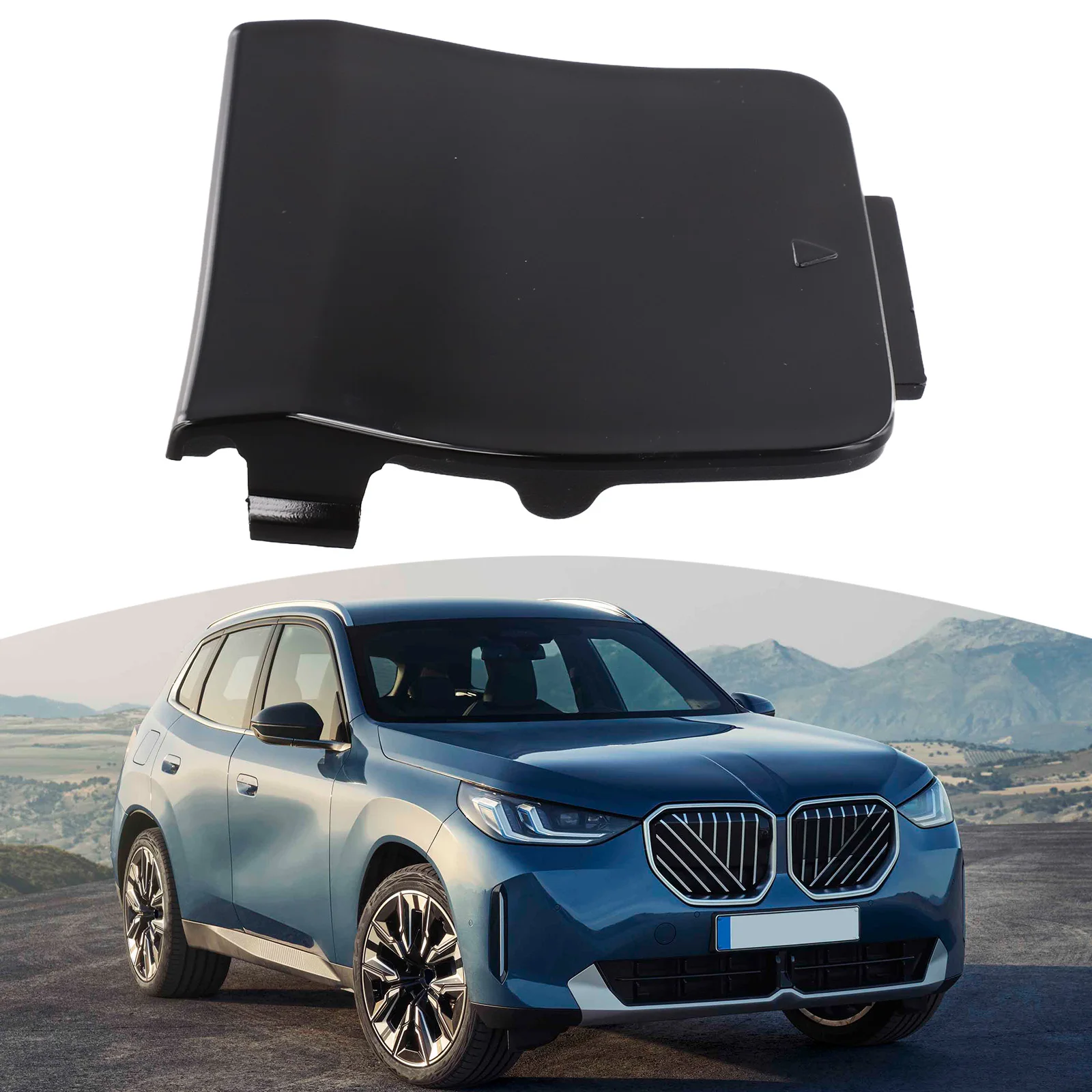 

Автомобильный ремонт, обслуживание автомобиля, как показано на рисунке, крышка фаркопа, крышка заднего бампера, заднее левое размещение, автомобильные аксессуары для кузова