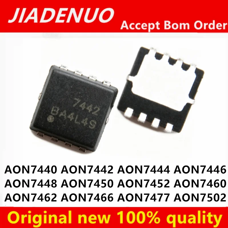 (10 Stück) 100 % neu AON7442 AON7440 AON7444 AON7446 AON7448 AON7450 AON7452 AON7460 AON7462 AON7466 AON7477 AON7502 AON7458 QFN-8