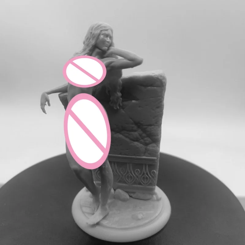 

Масштаб 1/24, 75 мм, фигурка из смолы, блондинка, телесная королева, Nsfw, модель, комплект в разобранном и неокрашенном виде, 3D-печать, диорама, игрушка 402