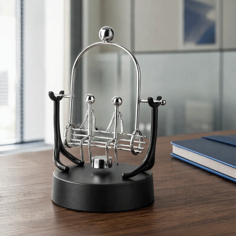 Kinetic Art Decoration Kinetic Art Decoration Perpetual Motion Device Electronic Swing Craft Perpetual Motion Device