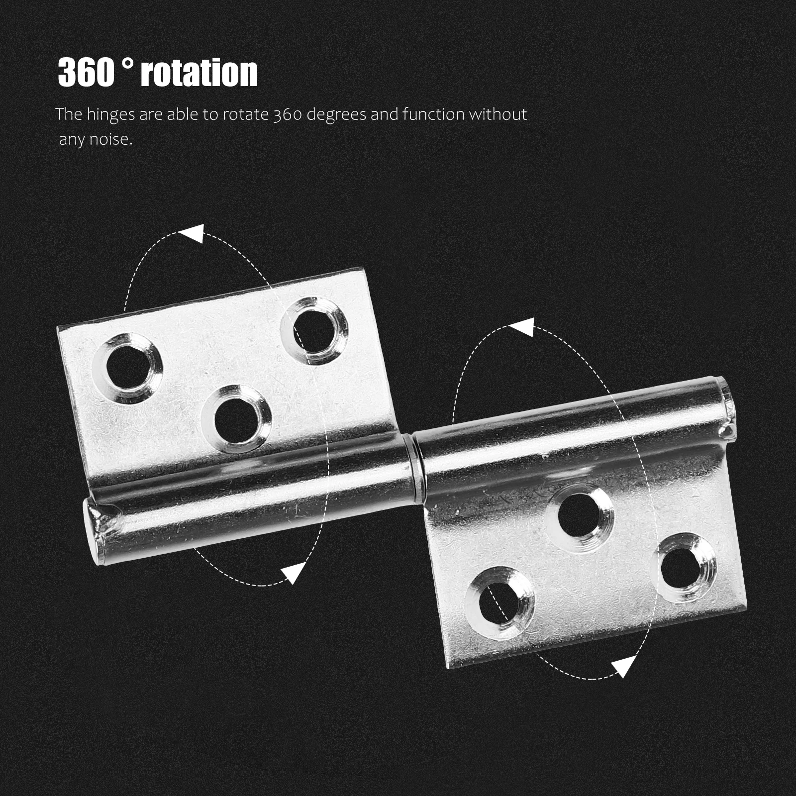 

12pcs Stainless Steel Hinges Detachable Lift Off Heavy Duty Door Hinge For Cabinet Wood Screen Gate Bifold Shutters Mobile Home