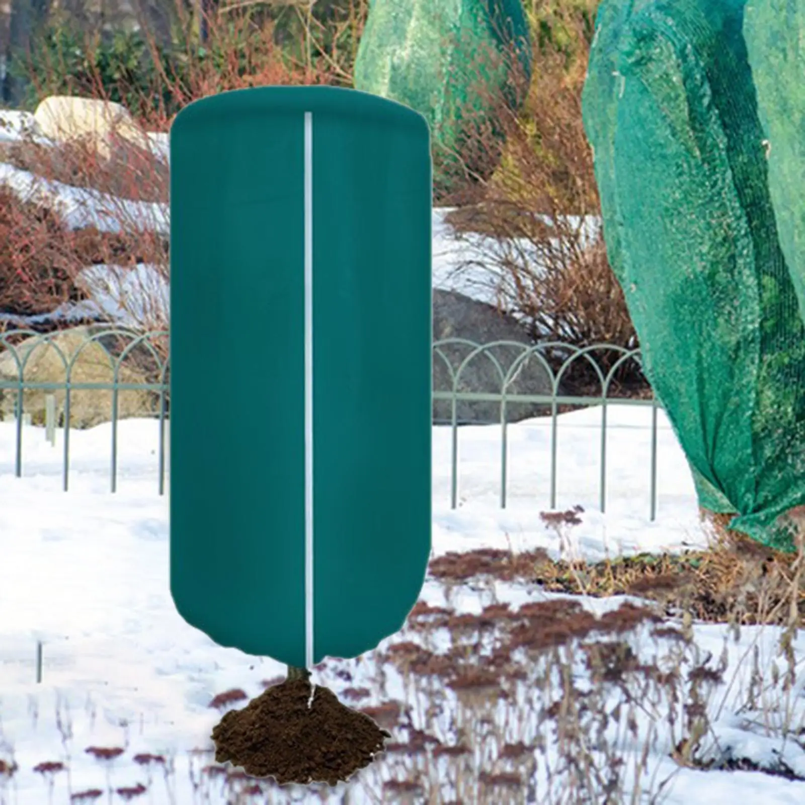 Winter Plant Cover Freeze Protection with Zipper Drawstring ,sturdy Frost Blanket, for Outdoor Plants