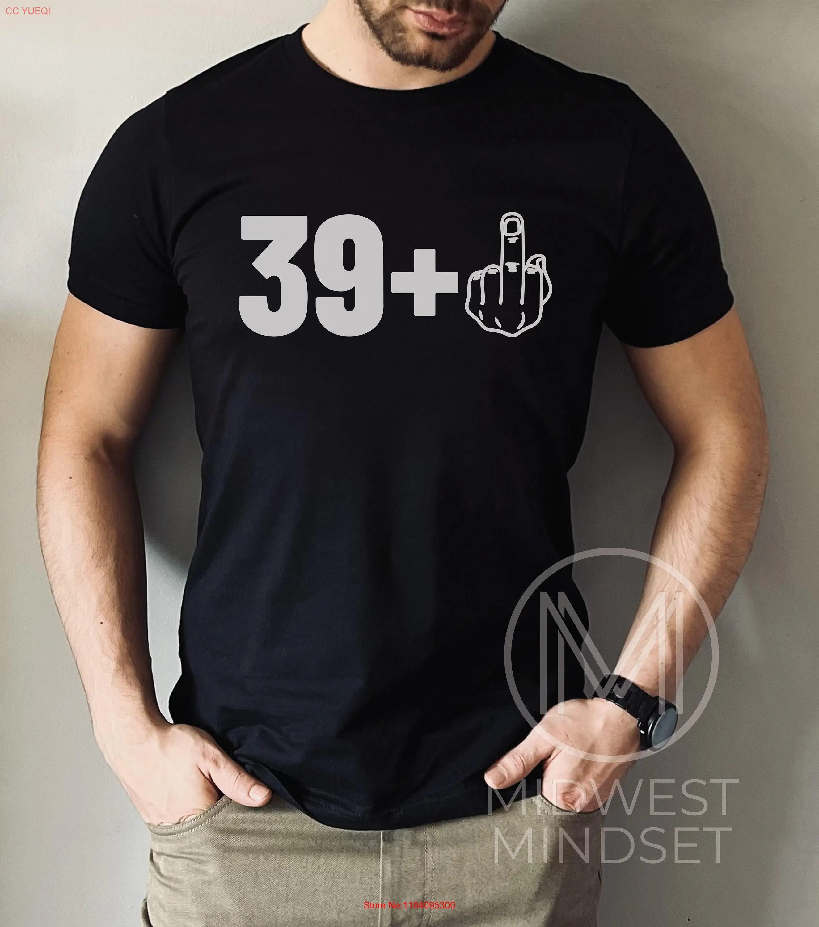 

40th Birthday T Shirt For Man Party Hello Forty Awesome Since 1984 long or short sleeves