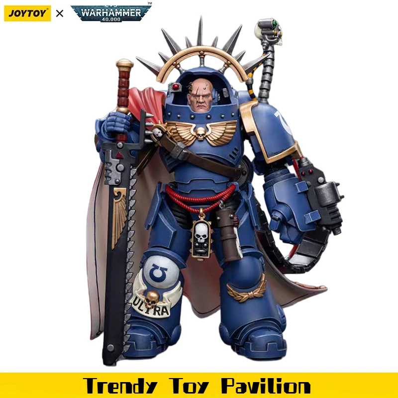 

【JOYTOY】Warhammer 40K Ultramarines Captain in Gravis Armour 1/18 Фигурки игрушки
