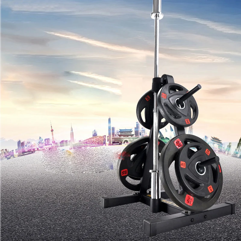 Soporte para discos de barra de apertura de 25/50mm para gimnasio y Fitness, soporte para placas de mancuernas, soporte para poste, equipos de entrenamiento de pesas, soporte de almacenamiento