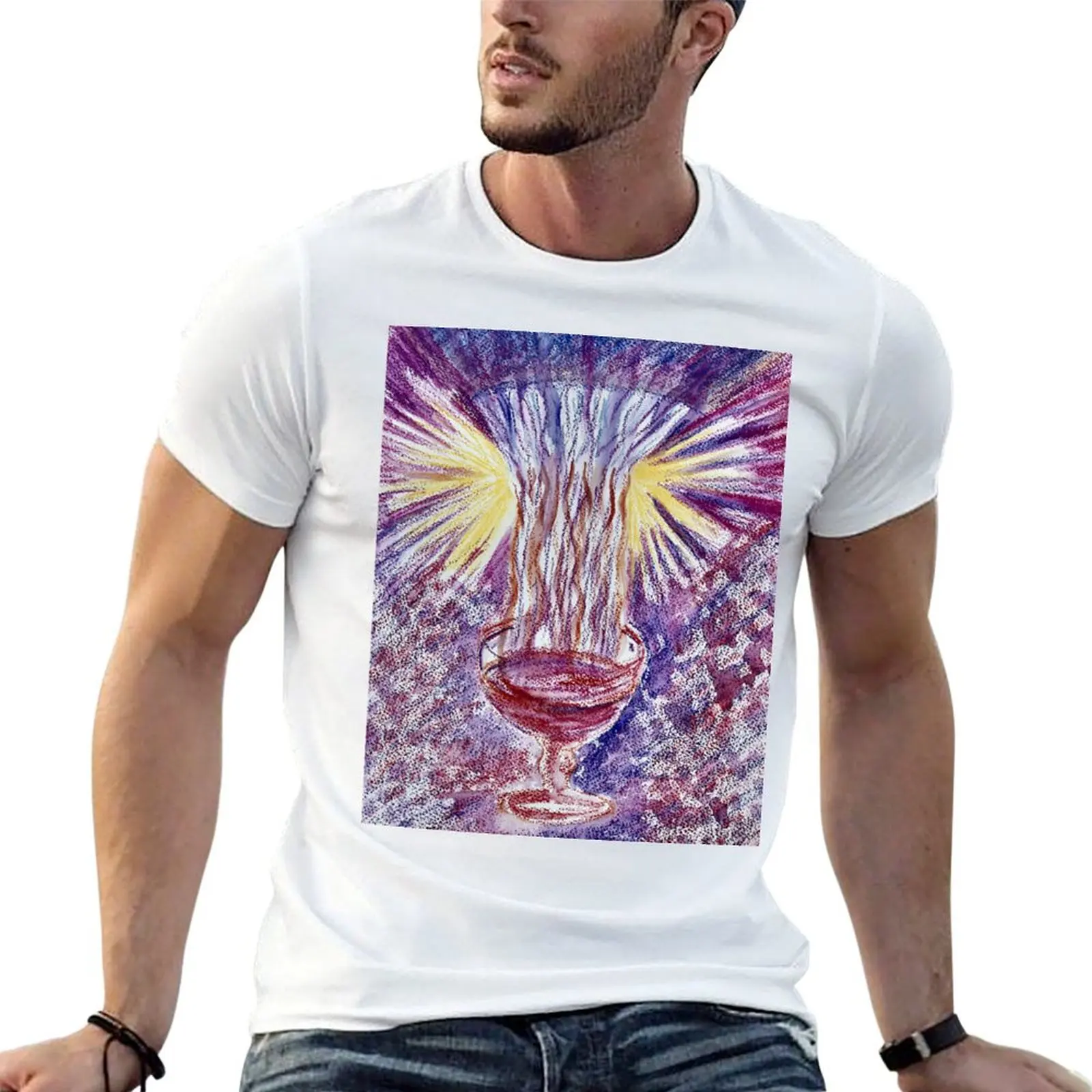 TRANSFORMATION/CHRISTIAN/SPIRITUAL/WATER T-Shirt Fashion Pattern Printed Tee Shirt