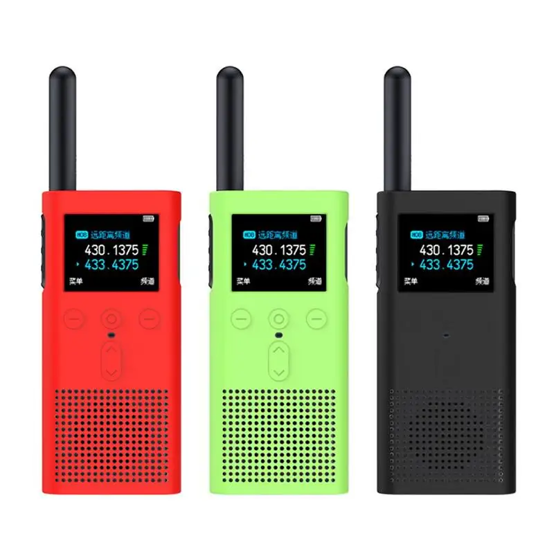 

Silicone Cover Case for Xiaomi Walkie-Talkie 2S Two Way Radio Soft Anti-scratch Mobile Radio Skin Wear-resistant Sleeve