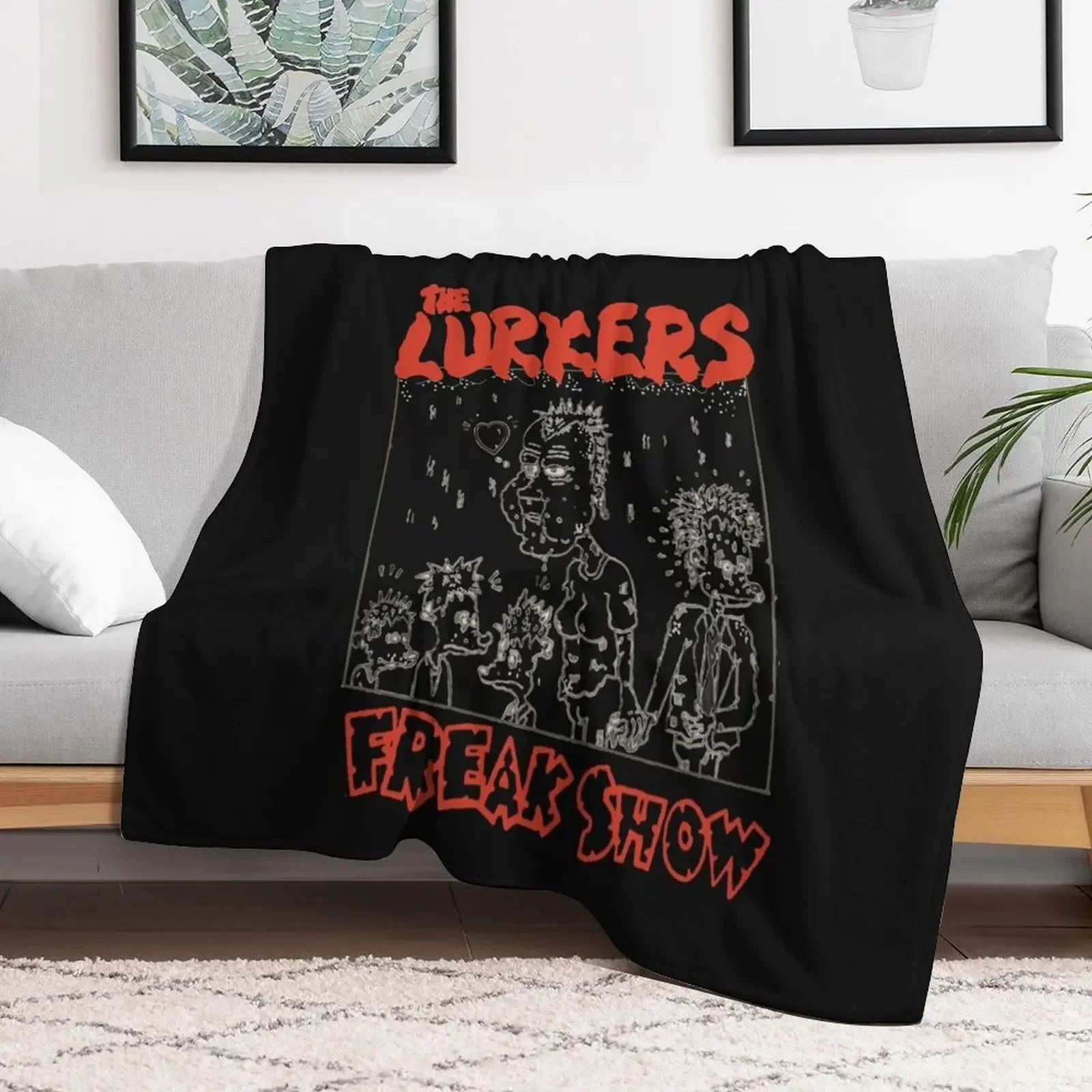 The Lurkers - Freak Show Throw Blanket Personalized Gift Decorative Throw Large Blankets