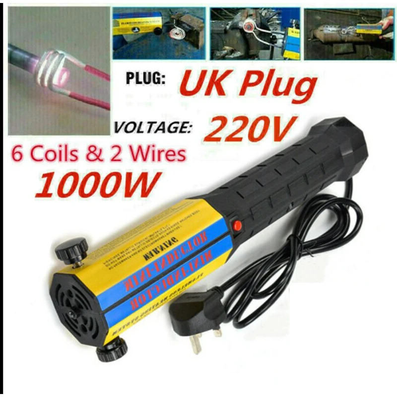 Cheap 1000W Portable Induction Heater Bolt Remover Repair Machine Tool Kit 110V/220V Screw Heat Removal Tool for Maintenance