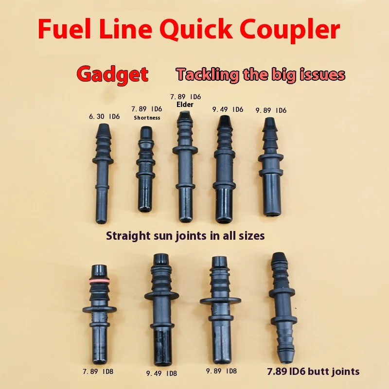 5 PCS 7.89 6.30 9.49 Juntas de acoplador rápido de linha de combustível automotivo