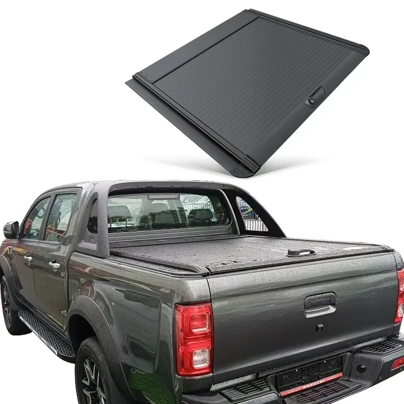 

Car Parts Roller Lid Up Pick Up Truck Aluminium Alloy Tonneau Cover JAC T8 PRO Pickup 2020-2024